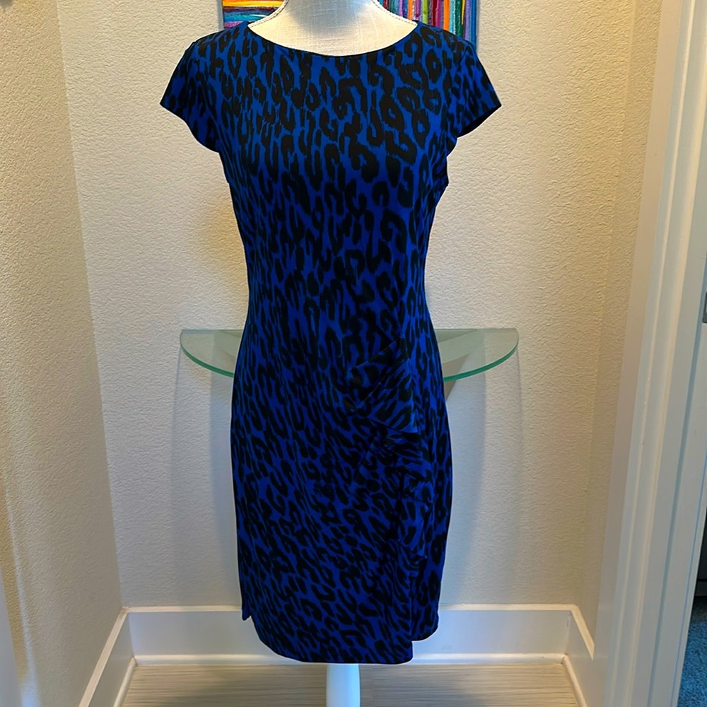 Blue/black dress